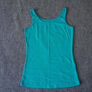 Dept 222 Tank Top‎ Women's Small Teal Blue Sleeveless Casual Layering